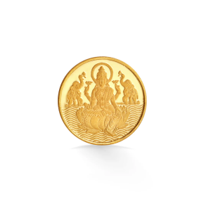 1 Gram Lakshmi Gold Coin – 24K (99.5 Purity)