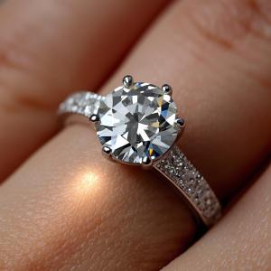 The Aura Solitaire Ring